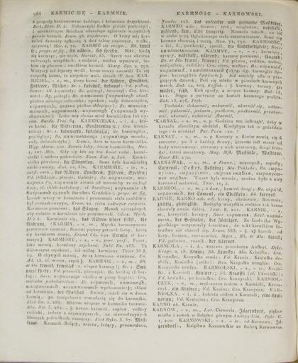 ...Slownik Jezyka Polskiego T.1 Cz.2 G-L 307.jpg Linde Samuel Bogumił - Słownik języka polskiego 2 306 308 PD-old-100-1923 Linde Samuel Bogumił - Słownik języka polskiego T 1 Cz 2 307