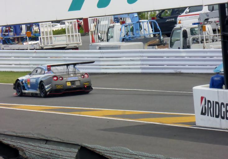 No.30 IWASAKI apr GT-R at 2014 pokka sapporo 1000km (15).JPG ja 2014年度� ッカサッ� ロ1000kmにおける30号車IWASAKI apr GT-Rを撮影� � 2014-08-31 15 25 40 own Tokumeigakarinoaoshima cc-zero Uploaded with UploadWizard Nissan ...