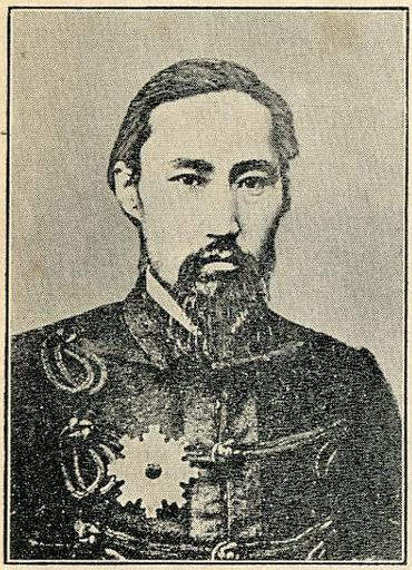 Torio Koyata.jpg en Torio Koyata 鳥尾小弥太 was a Japanese officer and statesman in Meiji era Japanese Book 明治人物評論 The criticism about the celebrity in Meiji Published by Toyabe Sentaro 鳥谷部銑太郎 published in 1898 ...
