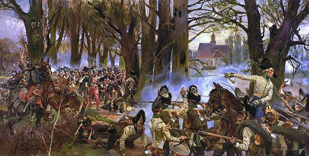 Battle of Raszyn 1809 by Wojciech Kossak.PNG en Battle of Raszyn 1809 by Wojciech Kossak http //cyfrowe mnw art pl/dmuseion/results action SearchAction skipSearch true mdirids tempQueryType -3 encode false isExpandable on isRemote off ...