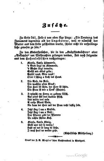 Sagen Sitten Gebräuche (Meier 1852) 526.jpg 525 527