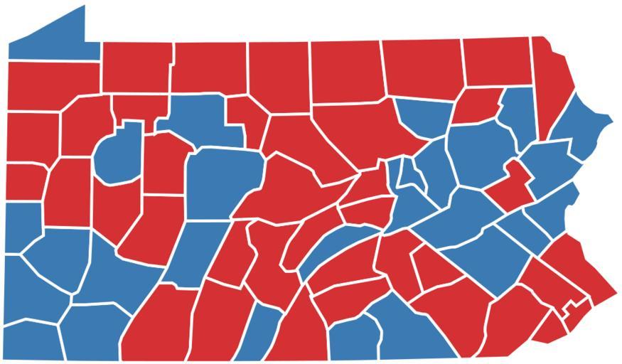 Pennsylvania Presidential Election Results by County, 1932.svg United States Senate election in Pennsylvania 1932 3072af w Franklin D Roosevelt D d53034 w Herbert Hoover R own Tyrol5 2012-07-02 Presidential election maps of Pennsylvania ...