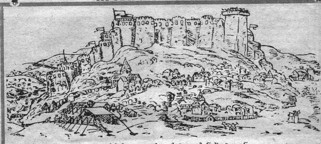 Castelli. Gori, Georgia.jpg Gori fortress in Georgia Cristoforo di Castelli c 1640s Castelli Album first published in 1912 Creator Cristoforo De Castelli ca other date s 1640 Castelli Gori Georgia-2 jpg PD-old-100 History of Gori Gori ...