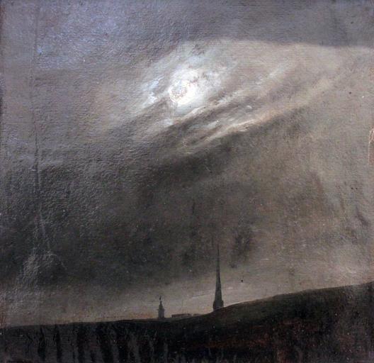 Dahl Mondnacht anagoria.JPG Artwork creator Johan Christian Claussen Dahl 1827 Oil canvas cm 19 5 20 1 Institution Germanisches Nationalmuseum http //objektkatalog gnm de/objekt/Gm2138 Germanisches Nationalmuseum Nürnberg object history ...