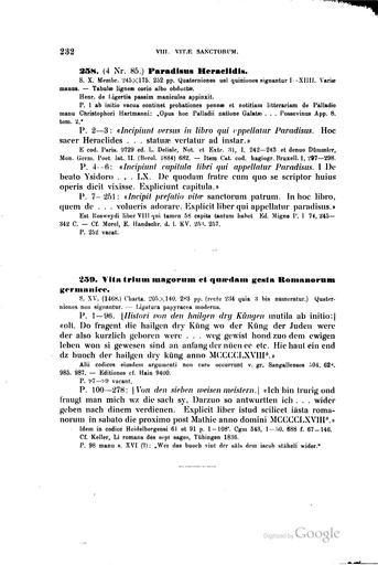 Meier Einsiedler Handschriftenkatalog 232.jpg 231 233