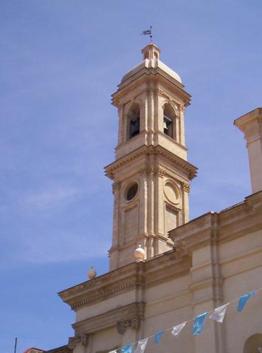 Campanile S.Pantaleo 3.JPG campanile di S Pantaleo Own 08-05-08 ManuelM free use San Pantaleo Sorso Church towers in Sardinia