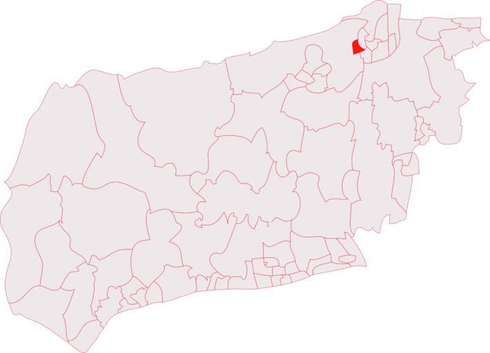 Bewbush ifield west (electoral division).svg en Bewbush Ifield West electoral division shown within the County of West Sussex Own Oxenhillshaw 2009-09-07 Maps of West Sussex Electoral districts