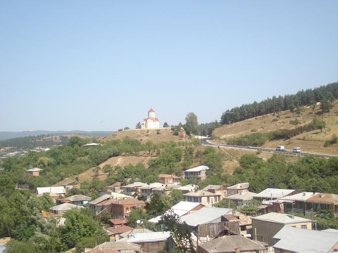 Surami, Georgia.JPG Surami Georgia Own 2006 Kober Cityscapes of Surami
