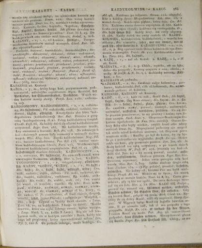 ...Slownik Jezyka Polskiego T.1 Cz.2 G-L 326.jpg Linde Samuel Bogumił - Słownik języka polskiego 2 325 327 PD-old-100-1923 Linde Samuel Bogumił - Słownik języka polskiego T 1 Cz 2 326