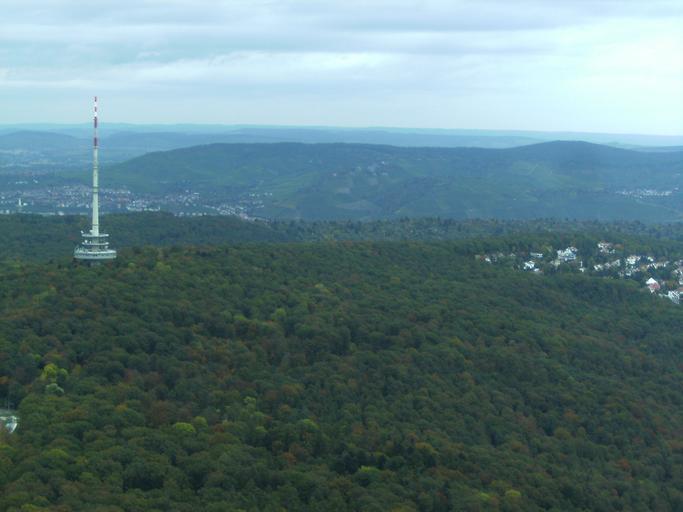 Panorama TV Tower Stuttgart 11102009 3.JPG en View from Stuttgart TV Tower own Zonk43 2009-10-11 Views from Fernsehturm Stuttgart