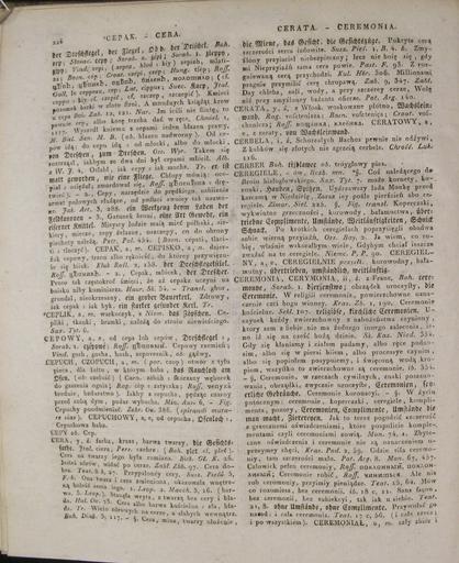 ...Slownik Jezyka Polskiego T.1 Cz.1 A-F 315.jpg Linde Samuel Bogumił - Słownik języka polskiego 1 314 316 PD-old-100-1923 Linde Samuel Bogumił - Słownik języka polskiego T 1 Cz 1 315