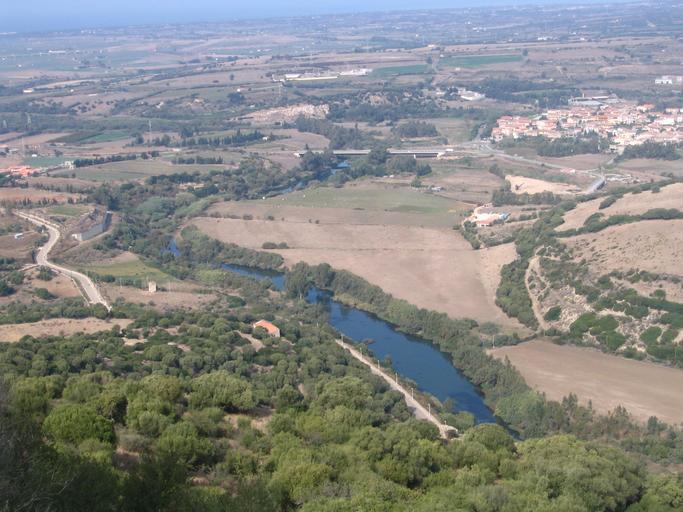 Coghinas01.jpg River Coghinas in Sardinia Own 2007-10-18 Markus Braun Coghinas River