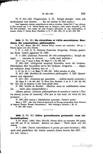 Meier Einsiedler Handschriftenkatalog 259.jpg 258 260