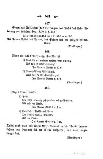 Sagen Sitten Gebräuche (Meier 1852) 517.jpg 516 518