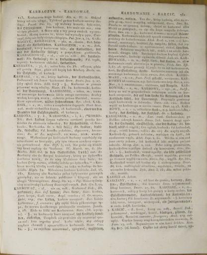 ...Slownik Jezyka Polskiego T.1 Cz.2 G-L 302.jpg Linde Samuel Bogumił - Słownik języka polskiego 2 301 303 PD-old-100-1923 Linde Samuel Bogumił - Słownik języka polskiego T 1 Cz 2 302