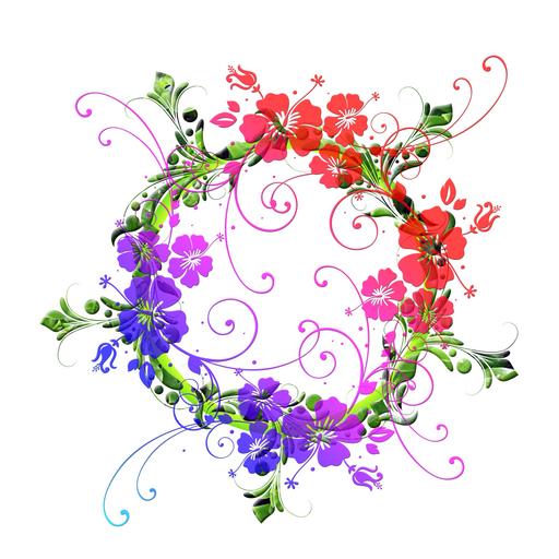 flowers floral design flora pattern template retro blossom bloom try again decoration decorate beautify beautification spring lenz ornaments ornament line rounding arrangement bouquet floristry beauty romantic elegance art artwork