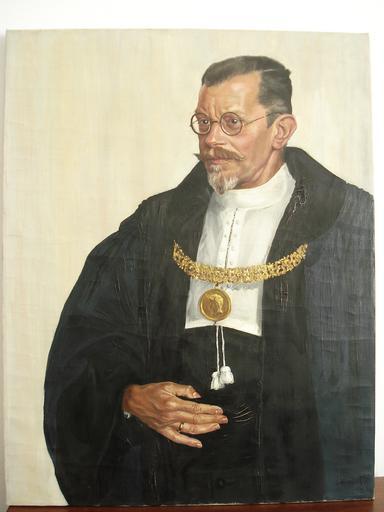 Albert Rehm Fischer.jpg Albert Rehm 1871 �1949 Professor für Klassische Philologie und Pädagogik an der Universität München während seines Rektorats 1930/1931 1930 Oil on canvas Bayerische Akademie der Wissenschaften object history ...