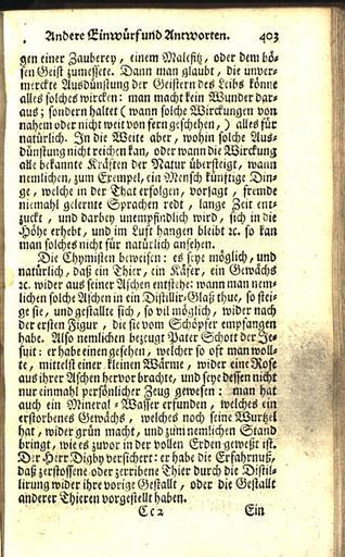 Calmet – Gelehrte Verhandlung der Materi, Von Erscheinungen der Geistern, Und denen Vampiren in Ungarn, Mahren etc – Teil I – 403.jpg 402 404