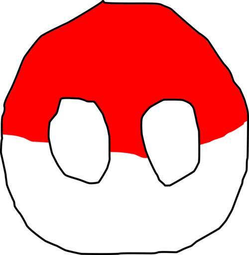 Polandball.svg ast Representación d'una Polandball en A user-generated representation of Polandball Pollandpilko fy In typysk foarbyld fan in Polandball lad Una Polandball echa por un usador nl Een typisch voorbeeld van een Polandball ...