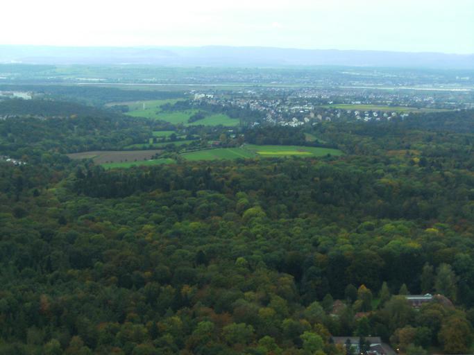 Panorama TV Tower Stuttgart 11102009 7.JPG en View from Stuttgart TV Tower own Zonk43 2009-10-11 Views from Fernsehturm Stuttgart