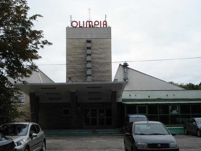 Poznań pływalnia.JPG Poznań Poznaniu Poznań own Jerzy 2008 Sports in Poznań Swimming pools in Poland Buildings in Poznań Grunwald Poznań