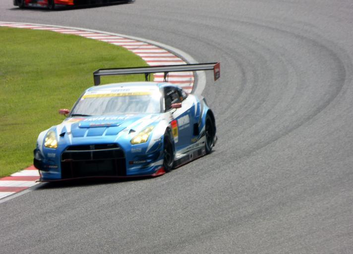No.30 IWASAKI apr GT-R at 2014 pokka sapporo 1000km (1).JPG ja 2014年度� ッカサッ� ロ1000kmにおける30号車IWASAKI apr GT-Rを撮影� � 2014-08-30 10 15 38 own Tokumeigakarinoaoshima cc-zero Uploaded with UploadWizard Nissan ...