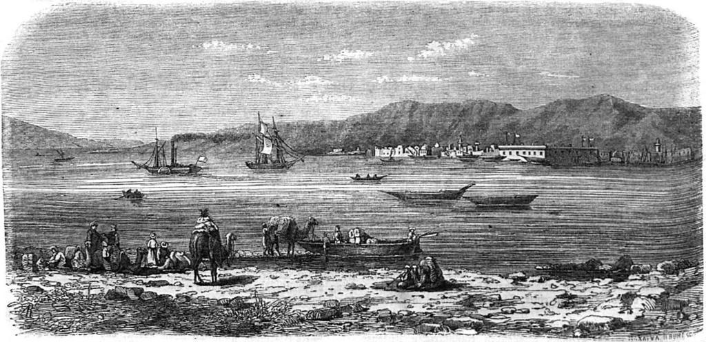 Die Gartenlaube (1858) b 144.jpg 144 145 Historical images of Suez Canal