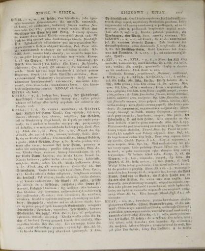...Slownik Jezyka Polskiego T.1 Cz.2 G-L 342.jpg Linde Samuel Bogumił - Słownik języka polskiego 2 341 343 PD-old-100-1923 Linde Samuel Bogumił - Słownik języka polskiego T 1 Cz 2 342