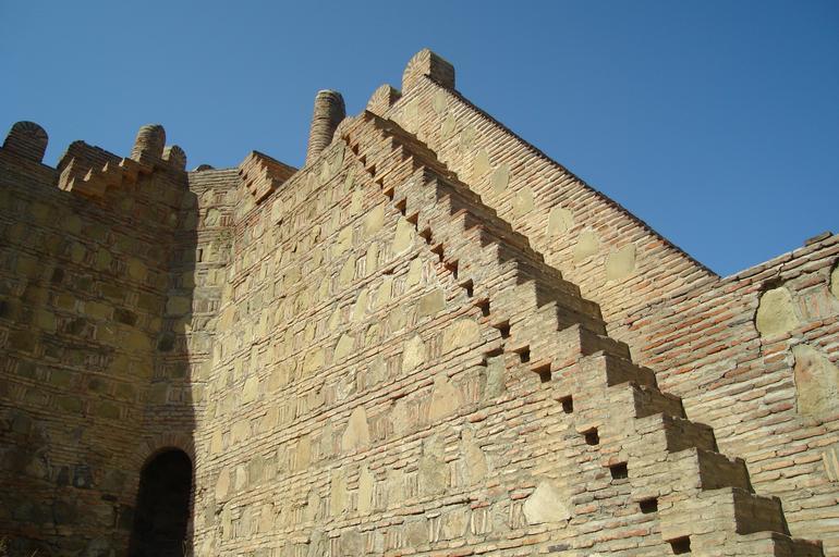 Nariqala staircase.JPG Narikala Fortress Staircase leading to the bastion Own 2007-09 Kober 100px Narikala Walls in Georgia