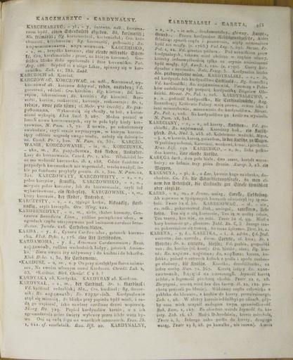 ...Slownik Jezyka Polskiego T.1 Cz.2 G-L 304.jpg Linde Samuel Bogumił - Słownik języka polskiego 2 303 305 PD-old-100-1923 Linde Samuel Bogumił - Słownik języka polskiego T 1 Cz 2 304