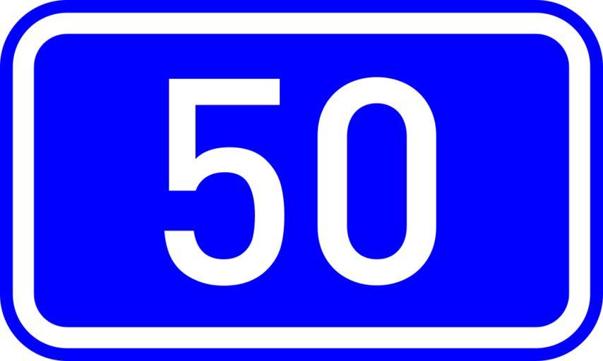 GR-EO-50.svg Diagram of new number sign of Greek National Road 50 E O 50 Diagramm des neuen Nummernzeichens der Nationalstraße 50 Ε Ο 50 in Griechenland Διάγραμμα καινούργιας � ινακίδας νούμερου της ...