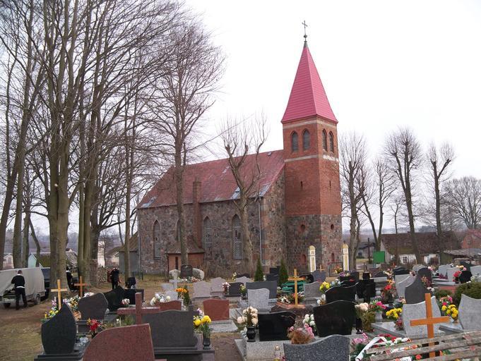 Zagórzyca kosciół 12-03-2011.JPG pl Kościół w Zagórzycy własne Brogaj 2011-03-12 Cc-zero Saint Joseph church in Zagórzyca
