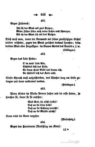 Sagen Sitten Gebräuche (Meier 1852) 515.jpg 514 516