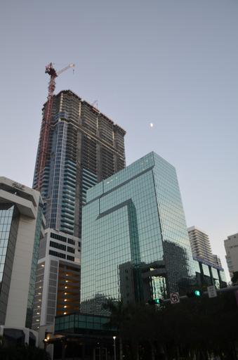 Panorama Tower construction oct 2016 6.jpg en 1101 Brickell en Panorama Tower construction 2016-10-09 06 36 08 own B137 other versions cc-zero Uncategorized 2016 October 10