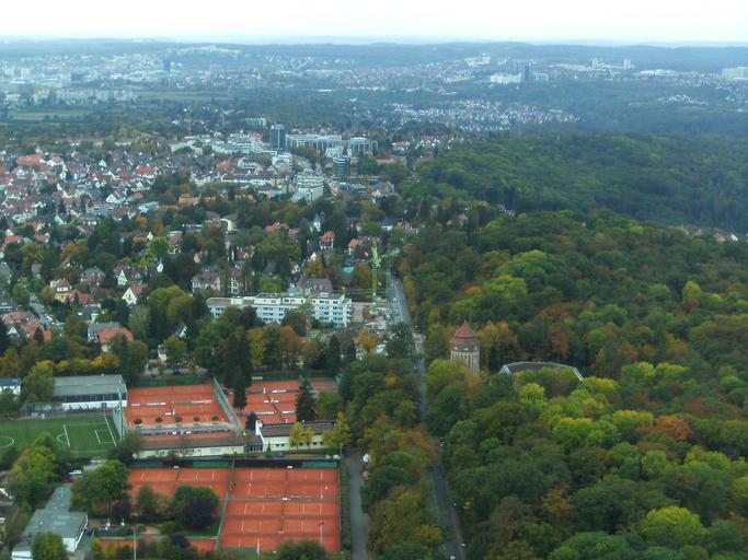 Panorama TV Tower Stuttgart 11102009 11.JPG en View from Stuttgart TV Tower own Zonk43 2009-10-11 Views from Fernsehturm Stuttgart
