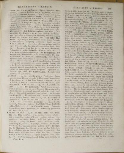 ...Slownik Jezyka Polskiego T.1 Cz.2 G-L 306.jpg Linde Samuel Bogumił - Słownik języka polskiego 2 305 307 PD-old-100-1923 Linde Samuel Bogumił - Słownik języka polskiego T 1 Cz 2 306
