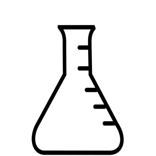 Experimentieren-3-Material.svg de Material beim experimentieren 2016-10-03 own A Spielhoff other versions cc-zero Schools Experiments Icons for worksheets Chemistry icons