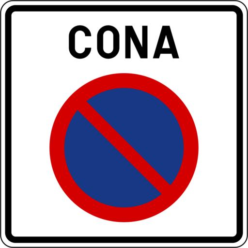 Slovenia road sign III-27.svg en No parking zone sl Območje kratkotrajnega parkiranja 2014-05-19 Highway Code Government of Slovenia PD-Slovenia-exempt No parking zone road signs Diagrams of road signs of Slovenia