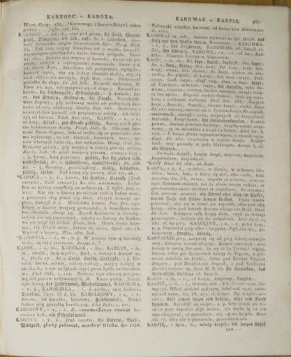 ...Slownik Jezyka Polskiego T.1 Cz.2 G-L 308.jpg Linde Samuel Bogumił - Słownik języka polskiego 2 307 309 PD-old-100-1923 Linde Samuel Bogumił - Słownik języka polskiego T 1 Cz 2 308