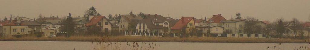 Panorama Raszyna.jpg Panorama Raszyn od strony stawów own 2009 Humanista-pl Raszyn