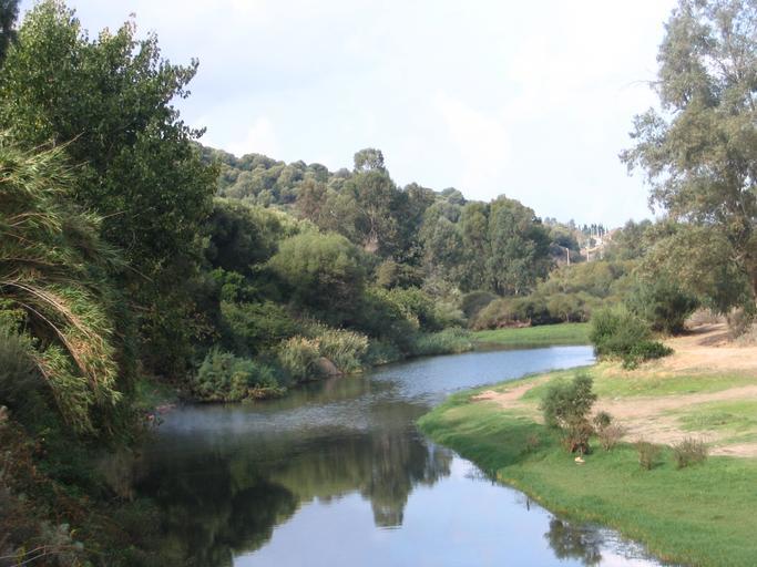 Coghinas02.jpg River Coghinas near Santa Maria Coghinas Own 2007-10-18 Markus Braun Santa Maria Coghinas Coghinas River