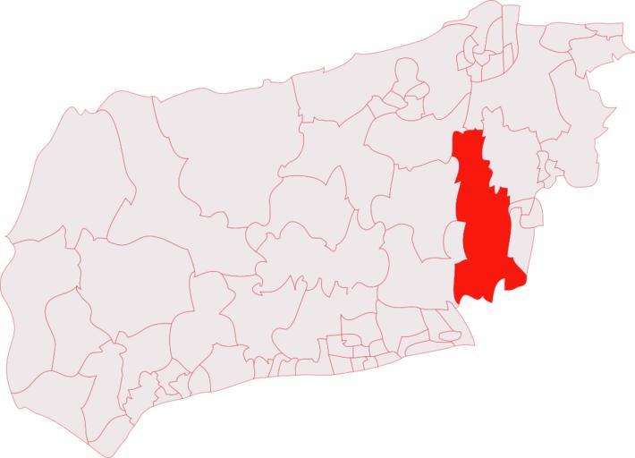 Hurstpierpoint & Bolney (electoral division).svg en Hurstpierpoint Bolney electoral division shown within the County of West Sussex Own Oxenhillshaw 2009-07-11 West Sussex Electoral districts
