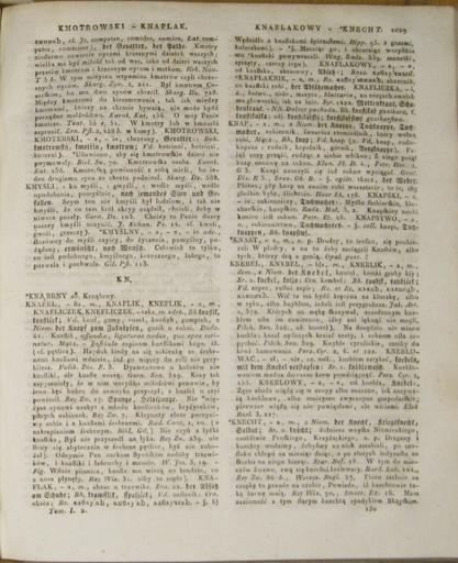...Slownik Jezyka Polskiego T.1 Cz.2 G-L 370.jpg Linde Samuel Bogumił - Słownik języka polskiego 2 369 371 PD-old-100-1923 Linde Samuel Bogumił - Słownik języka polskiego T 1 Cz 2 370