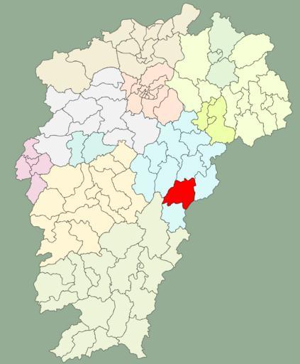 Jiangxi Nanfeng.svg Nanfeng County in Jiangxi Province 南丰县� �江西� �的位置 own Doctoroftcm 2009-10-20 Maps of Jiangxi
