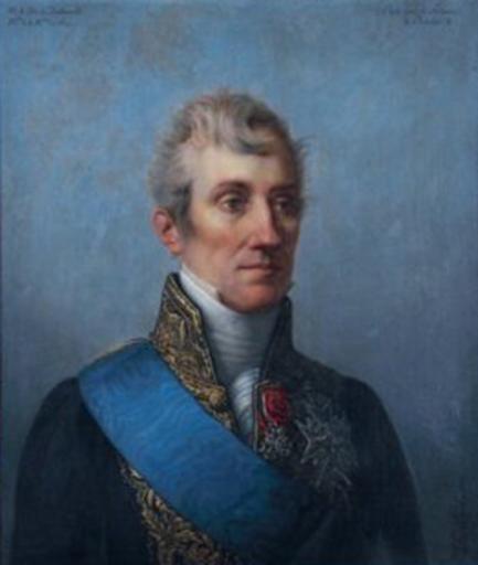 Delaval - Ambroise Polycarpe de La Rochefoucauld (1827).jpg Artwork Creator Pierre-Louis Delaval Ambroise Polycarpe Vicomte de la Rochefoucauld Duc de Doudeauville Ministre de la Maison du Roi oil on canvas cm 65 55 http //www artvalue com/...