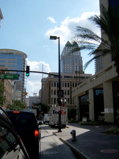 OrlandoDowntown.JPG Centre d'Orlando downtown en Floride own 2007-11 Rundvald Streets in Florida Buildings in Orlando Florida SunTrust Center FedEx