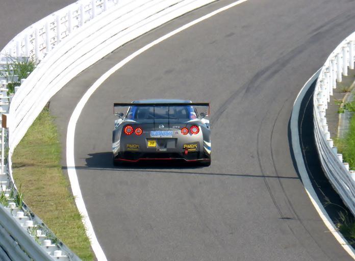 No.30 IWASAKI apr GT-R at 2014 pokka sapporo 1000km (9).JPG ja 2014年度� ッカサッ� ロ1000kmにおける30号車IWASAKI apr GT-Rを撮影� � 2014-08-30 14 15 22 own Tokumeigakarinoaoshima cc-zero Uploaded with UploadWizard Nissan ...